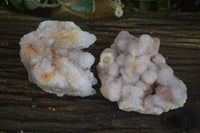 Natural Spirit Amethyst Quartz Clusters  x 2 From Boekenhouthoek, South Africa - Toprock Gemstones and Minerals 