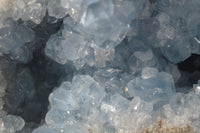 Natural Blue Celestite Geode Specimen  x 1 From Sakoany, Madagascar