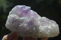 Natural Jacaranda Amethyst Clusters x 2 From Mumbwa, Zambia - TopRock