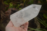 Polished Large Clear Quartz Points x 2 From Madagascar