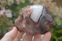 Polished River Agate Nodules  x 6 From Sashe River, Zimbabwe