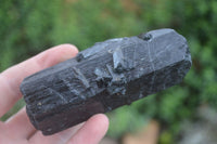 Natural Schorl Black Tourmaline & Smokey Quartz Specimens With Hyalite Opal x 2 From Erongo Mountains, Namibia - TopRock