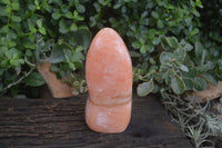 Polished Orange Twist Calcite Standing Free Form x 1 From Madagascar - Toprock Gemstones and Minerals 