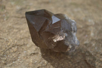 Natural Smokey Quartz Crystals x 4 From Malawi