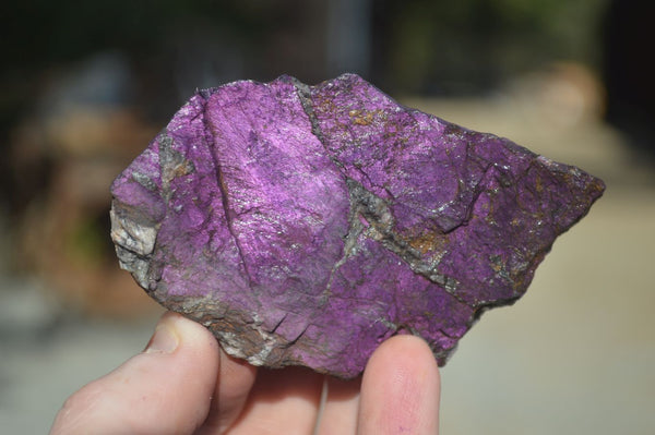 Natural Metallic Purpurite Cobbed Specimens A Grade x 12 From Erongo, Namibia - Toprock Gemstones and Minerals 