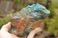 Natural Rough Blue Shattuckite Specimens  x 4 From Kaokoveld, Namibia - TopRock