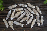 Natural Drusy Quartz Coated Calcite Crystals  x 20 From Alberts Mountain, Lesotho - Toprock Gemstones and Minerals 