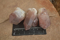 Natural Red Hematoid Quartz Specimens x 12 From Karoi, Zimbabwe - TopRock