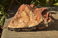 Natural Quartz Clusters With Limonite Colouring  x 4 From Zambia - TopRock