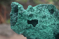 Natural Chatoyant Silky Malachite Specimens  x 2 From Congo - Toprock Gemstones and Minerals 