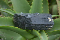 Natural Schorl Black Tourmaline & Smokey Quartz Specimens With Hyalite Opal x 2 From Erongo Mountains, Namibia - TopRock