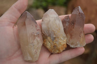 Natural Red Hematoid Quartz Specimens x 12 From Karoi, Zimbabwe - TopRock