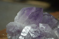 Natural Jacaranda Amethyst Clusters x 2 From Mumbwa, Zambia - TopRock