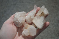 Natural Small Mixed Quartz Clusters  x 35 From Madagascar - Toprock Gemstones and Minerals 