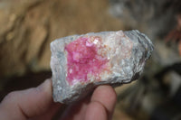 Natural Pink Salrose Cobaltion Dolomite Specimens  x 6 From Kakanda, Congo