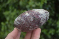 Polished Pink Rubellite Tourmaline In Feldspar & Quartz Matrix Standing Free Forms x 3 From Madagascar