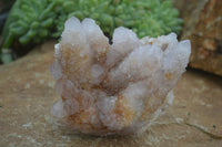 Natural Spirit Amethyst Quartz Clusters  x 2 From Boekenhouthoek, South Africa - Toprock Gemstones and Minerals 