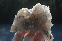 Natural Smokey Quartz Floater Crystal Formations  x 3 From Mulanje, Malawi - Toprock Gemstones and Minerals 