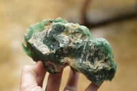 Natural Rough Mtorolite / Chrome Chrysoprase Specimens  x 3 From Zimbabwe - TopRock