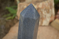 Polished Blue Lazulite Point  x 1 From Madagascar - TopRock