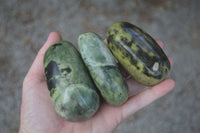 Polished Large Leopard Stone Palm Stones  x 6 From Zimbabwe - Toprock Gemstones and Minerals 