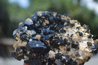 Natural Schorl Black Tourmaline & Smokey Quartz Specimens With Hyalite Opal x 2 From Erongo Mountains, Namibia - TopRock