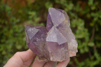 Natural Amethyst Crystal Clusters  x 3 From Zambia - TopRock