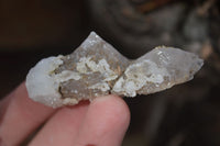 Natural Drusy Quartz Coated Calcite Crystals  x 20 From Alberts Mountain, Lesotho - Toprock Gemstones and Minerals 