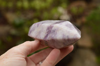 Polished Double Terminated Pale Lepidolite Points  x 4 From Zimbabwe - TopRock