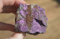 Natural Metallic Purpurite Cobbed Specimens A Grade x 12 From Erongo, Namibia - Toprock Gemstones and Minerals 