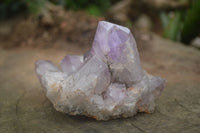 Natural Jacaranda Amethyst Crystal Clusters  x 4 From Zambia - TopRock