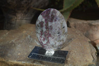 Polished Pink Rubellite Tourmaline In Feldspar & Quartz Matrix Standing Free Forms x 3 From Madagascar