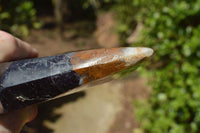 Polished Blue & Purple Fluorite Free Form Points x 2 From Uis, Namibia - TopRock