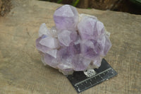 Natural Jacaranda Amethyst Clusters x 2 From Mumbwa, Zambia - TopRock