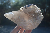 Natural Smokey Quartz Floater Crystal Formations  x 3 From Mulanje, Malawi - Toprock Gemstones and Minerals 