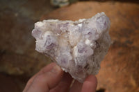 Natural Sugar Amethyst Clusters  x 4 From Solwezi, Zambia