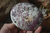 Polished Pink Rubellite Tourmaline In Feldspar & Quartz Matrix Standing Free Forms x 3 From Madagascar