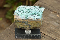 Natural Drusi Coated Chrysocolla With Malachite Specimens  x 3 From Kakanda, Congo - TopRock