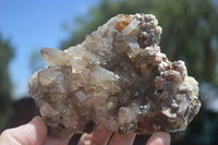 Natural Schorl Black Tourmaline & Smokey Quartz Specimens With Hyalite Opal x 2 From Erongo Mountains, Namibia - TopRock