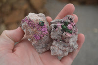 Natural Salrose Cobaltion Dolomite Specimens  x 12 From Kakanda, Congo - TopRock