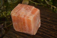 Natural New Sunset Orange Calcite Specimens  x 4 From Spitzkop, Namibia