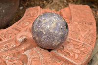 Polished Purple Lepidolite Mica Spheres  x 6 From Madagascar - TopRock