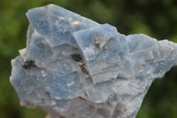 Natural New Sky Blue Calcite Specimens  x 6 From Spitzkoppe, Namibia - Toprock Gemstones and Minerals 