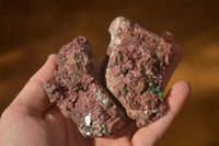 Natural Pink Salrose Cobaltion Dolomite Specimens x 6 From Kakanda, Congo