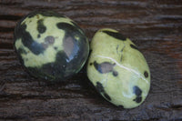 Polished Spotted Leopard Stone Gallets  x 12 From Zimbabwe - Toprock Gemstones and Minerals 