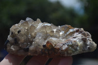 Natural Schorl Black Tourmaline & Smokey Quartz Specimens With Hyalite Opal x 2 From Erongo Mountains, Namibia - TopRock