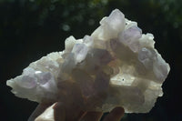 Natural Jacaranda Amethyst Clusters  x 2 From Mumbwa, Zambia - Toprock Gemstones and Minerals 