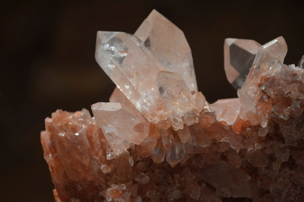 Natural Clear Quartz Crystal Specimens x 6 From Mpika, Zambia