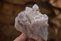 Natural Sugar Amethyst Clusters  x 4 From Solwezi, Zambia