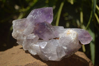 Natural Amethyst Crystal Clusters  x 3 From Zambia - TopRock